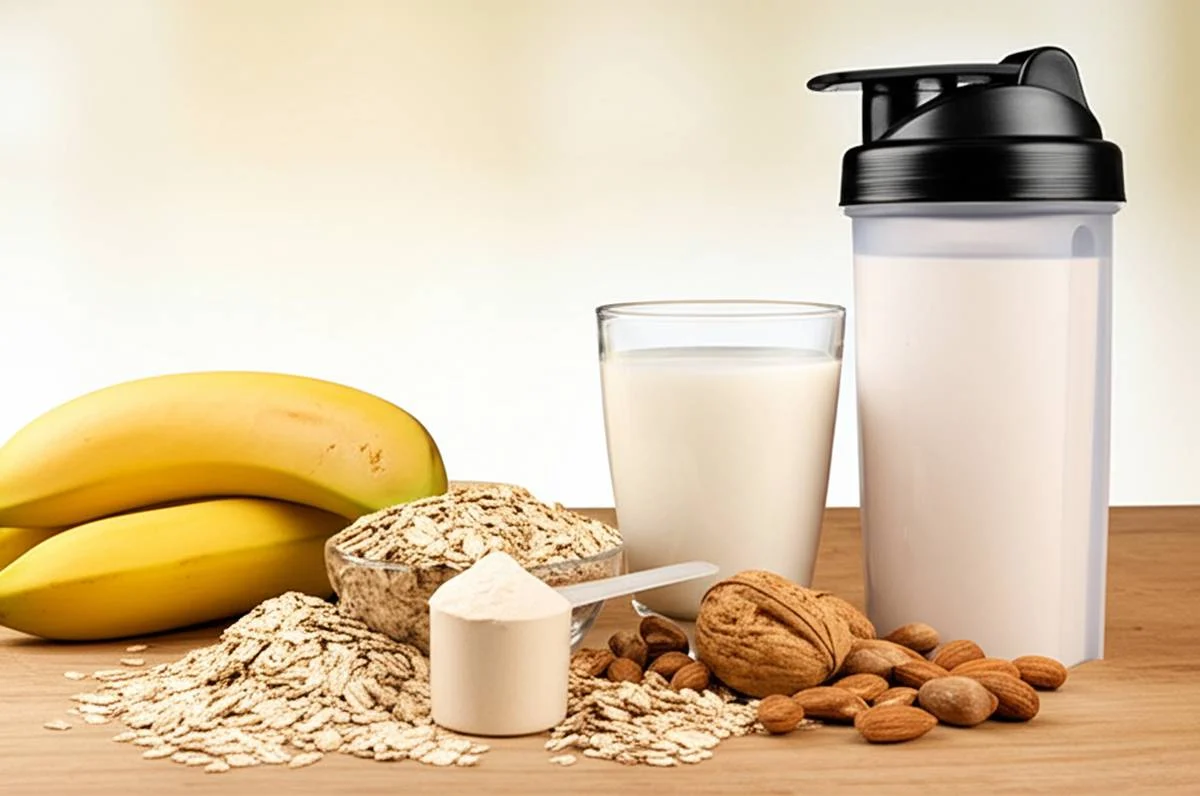 تفاوت گینر و پروتئین وی؛ راهنمای جامع انتخاب بهترین مکمل برای حجم و وزن