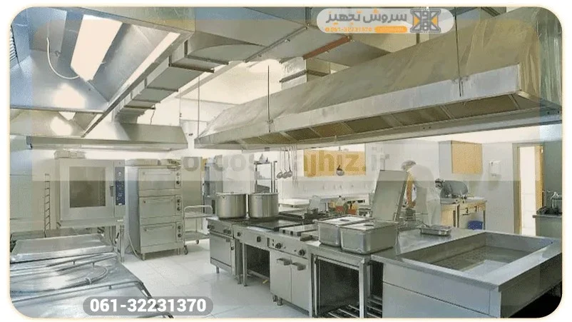 راهنمای جامع خرید نگهداری و تجهیز آشپزخانه تجهیزات پخت و پز صنعتی غذا
